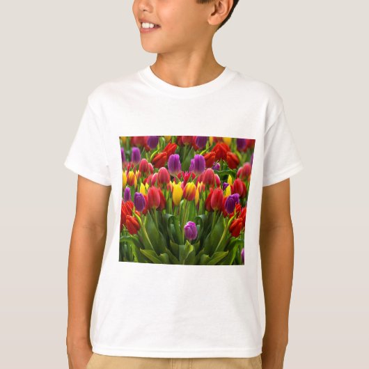 Bright Tulpen T-shirt (Voorkant)
