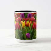 Bright Tulpen Tweekleurige Koffiemok (Center)