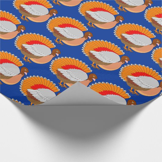 Bright Turkey Cadeaupapier (Hoek)