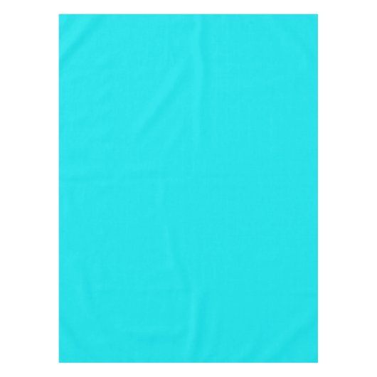 Bright Turquoise Tablecloth Tafelkleed (Voorkant)