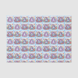 Bright Unicorn tissue paper Tissuepapier