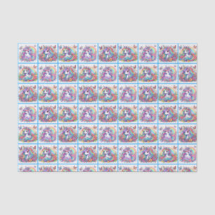 Bright Unicorn tissue paper Tissuepapier