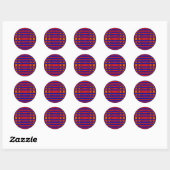 Bright Vibes Ronde Sticker (Vel)