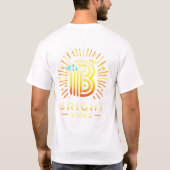 Bright Vibes T-shirt (Achterkant)