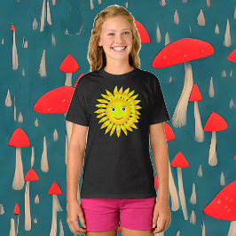 Bright Vibrant Sunshine Summer T Shirt voor kinder