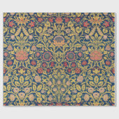 Bright Violet en Columbine (door William Morris) Cadeaupapier (Vlak)