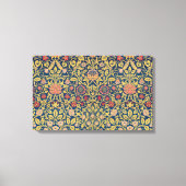 Bright Violet en Columbine (door William Morris) Canvas Afdruk (Voorkant)