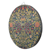 Bright Violet en Columbine (door William Morris) Dartbord (Voorkant Rechts)