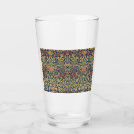 Bright Violet en Columbine (door William Morris) Glas