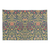 Bright Violet en Columbine (door William Morris) Kussensloop (Achterkant-Rechts)