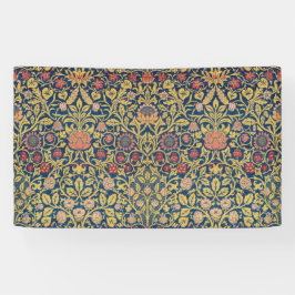 Bright Violet en Columbine (door William Morris) Spandoek