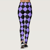Bright Violet Harlequin Leggings (Achterkant)