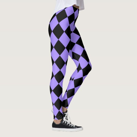 Bright Violet Harlequin Leggings (Rechts)