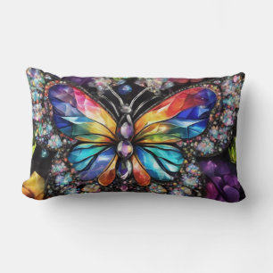 Bright vlinder kussen