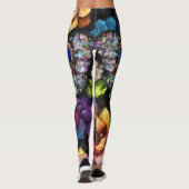 Bright vlinder leggings (Achterkant)