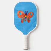 Bright vlinder pickleball paddle (Voorkant)