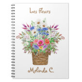 Bright & Vrolijke Zomerbloemen Notitieboek (Voorkant)