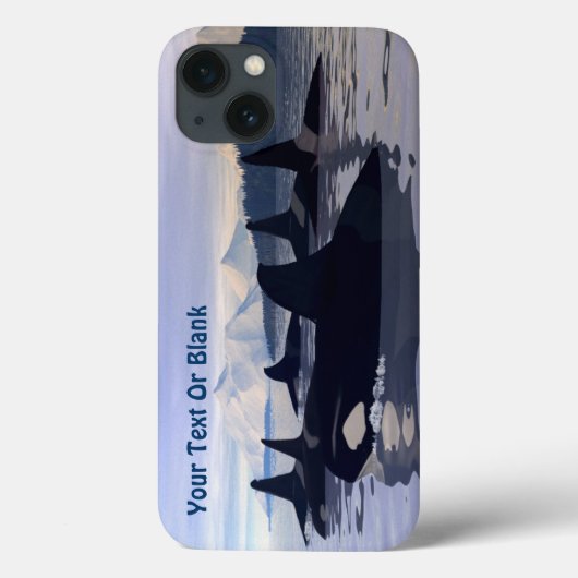 Bright Water Orca Case-Mate iPhone Case (Achterkant)