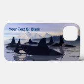 Bright Water Orca Case-Mate iPhone Case (Achterkant (horizontaal))