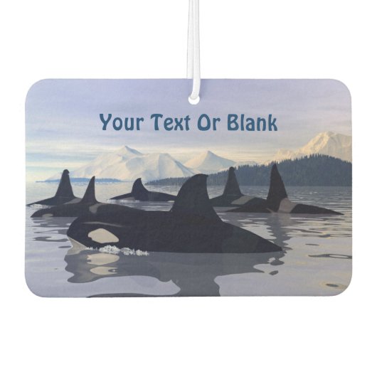 Bright Water Orca Luchtverfrisser (Voorkant)