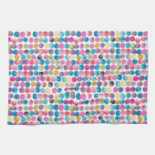 Bright Watercolor Abstract – Colorful Kitchen Theedoek (Horizontaal)