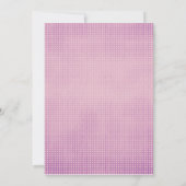 Bright Waterverf Floral Afstuderen Invitation Kaart (Achterkant)