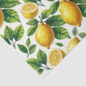 Bright Waterverf Lemons Decoupage Tissuepapier (Detail)