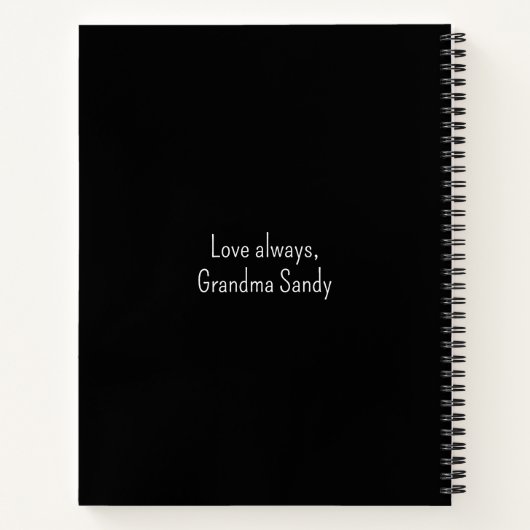 Bright Waterverf vlinder Notitieboek (Achterkant)