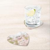 Bright Weping Cherry Wedding Kartonnen Onderzetters (Insitu)