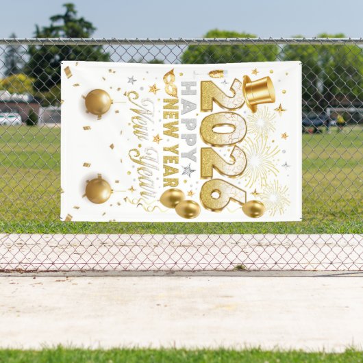 Bright White New Year Celebration  Spandoek (Insitu)