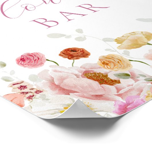 Bright Wildflowers Flower Bar Poster (Hoek)