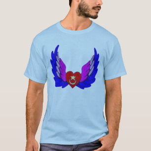 Bright Winged Sufi Heart T-shirt