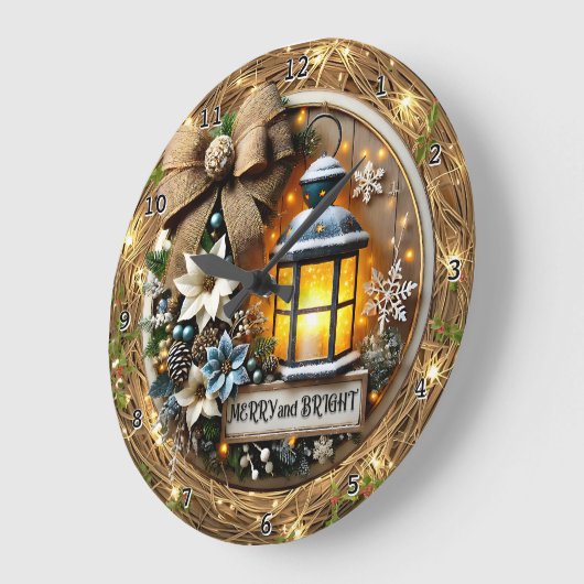 Bright Winter Lantern Grote Klok (Hoek)