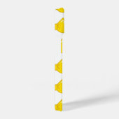 Bright Yellow Bow Phone Case- cute Girly Ribbon iPhone Hoesje (Rechterkant)