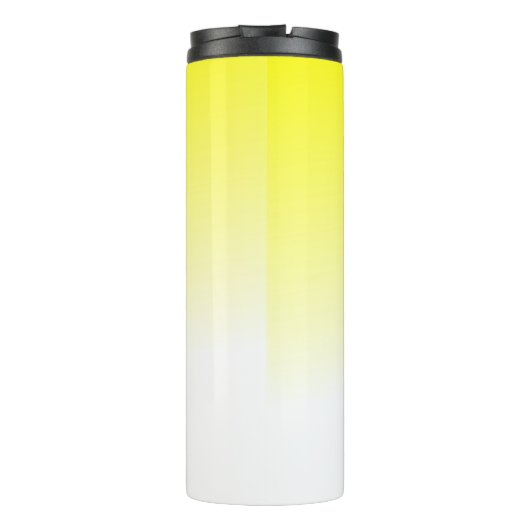 Bright Yellow Fox Teacher's Gift Thermosbeker (Achterkant)