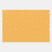 Bright Yellow Sunshine Celestial Stars Aesthetic Inpakpapier Vel (Voorkant 3)