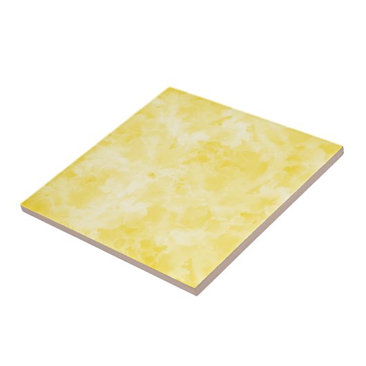 Bright Yellow Tegeltje (Zijkant)