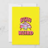 Bright Yellow Wallpaper | Bold Minimalist Design Bedankkaart (Voorkant)