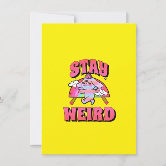 Bright Yellow Wallpaper | Bold Minimalist Design Bedankkaart (Voorkant)