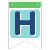 Bright Zoo Jungle Animals Birthday BUNTING FLAGS Vlaggetjes (Tweede vlag)