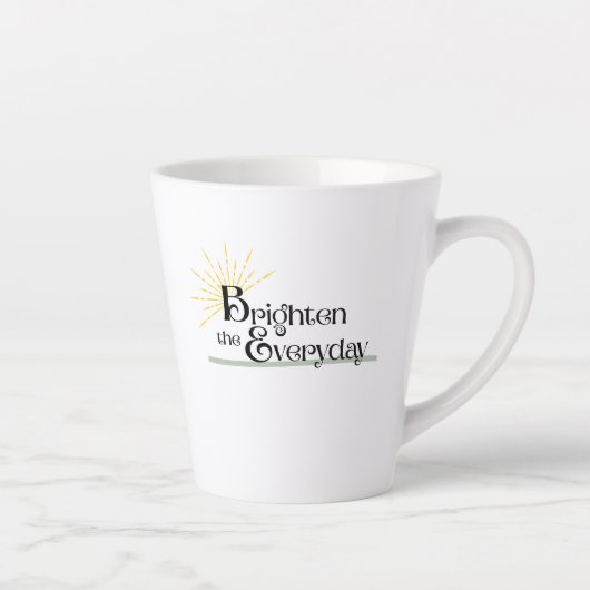 Brighten the Everyday Latte Mok (Rechts)