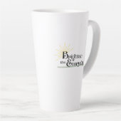 Brighten the Everyday Latte Mug Latte Mok (Rechterhoek)