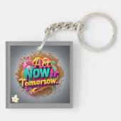 "Brighter Days ahead" Sleutelhanger (Achterkant)