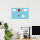 Brighter Skies Poster (Thuiskantoor)