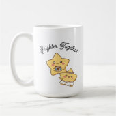 Brighter Together – Cadeaomok voor leuke koppels Koffiemok (Links)