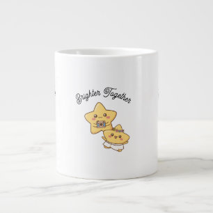 Brighter Together – Cadeaumooi koppie voor een leu Grote Koffiekop