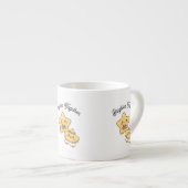 Brighter Together – Cute, lovely Couple Mug Gift Espresso Kop (Voorkant rechts)