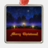 Brighter Vision kerstversiering Metalen Ornament (Voorkant)