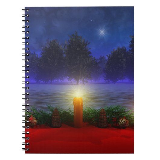 Brighter Vision-Notitieboek voor kerstmis Notitieboek (Voorkant)