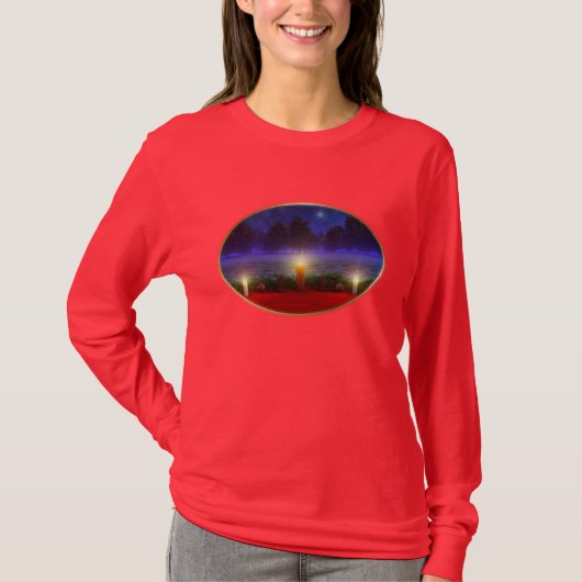 Brighter Vision-Shirt voor kerstmis T-shirt (Voorkant)